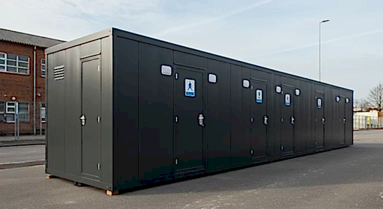 Portable Bathroom Container