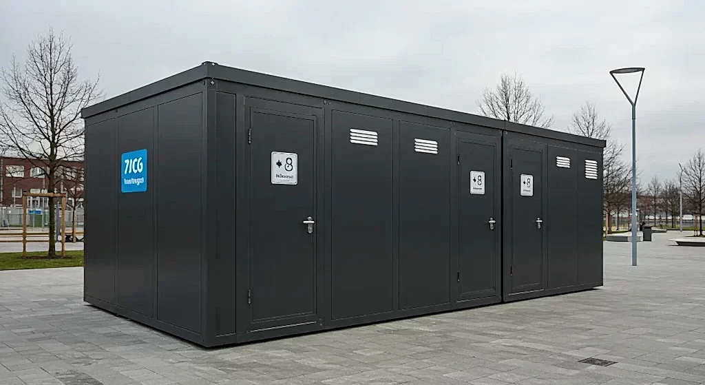 modular bathroom pod