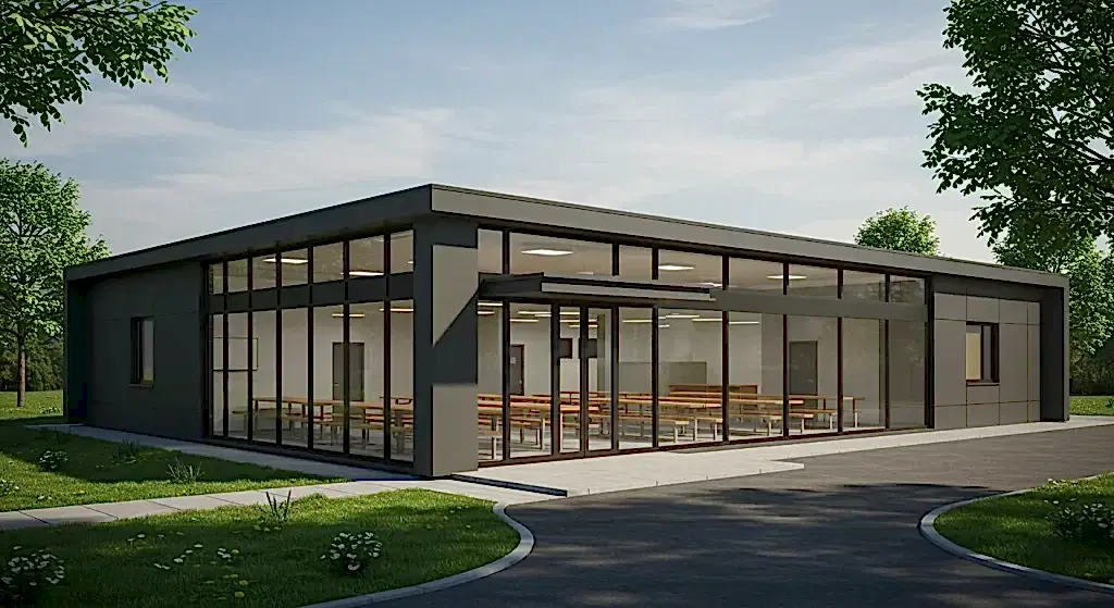 modular cafe buildings