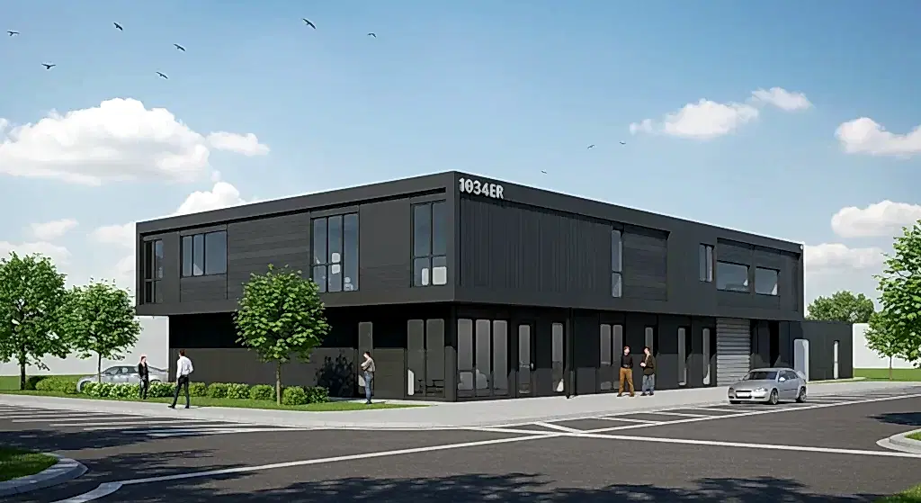 prefab commercial building