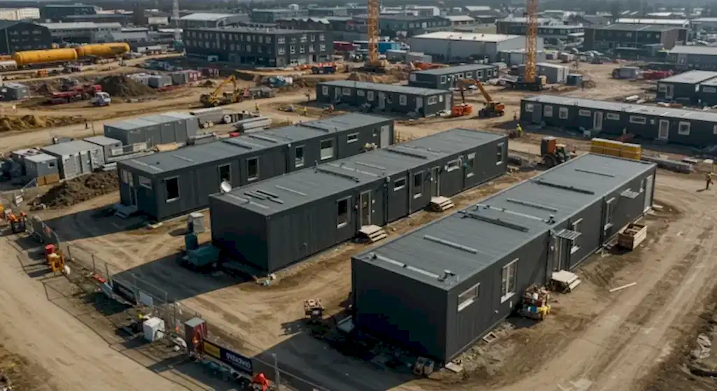 modular construction camp units