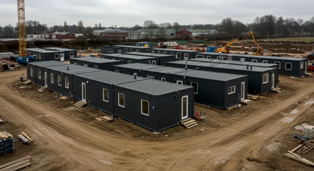 modular construction site camps