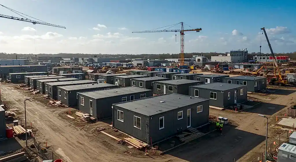 modular construction camps