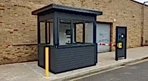 modular security booth
