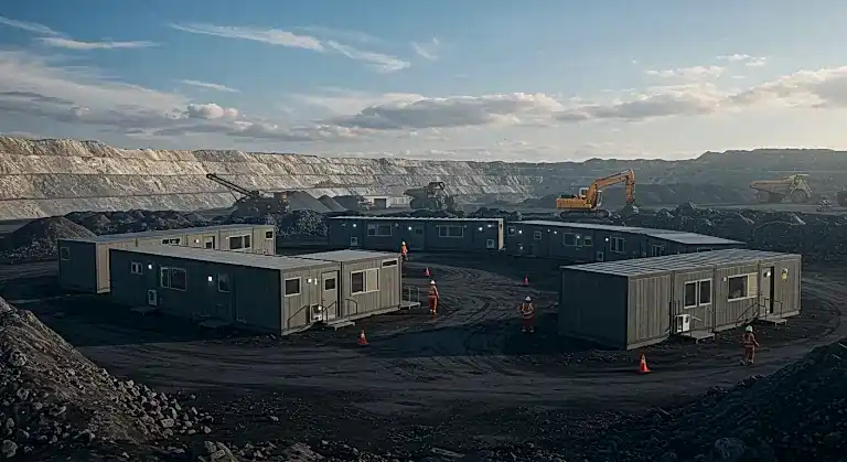 coal mining camp accommodation modular
