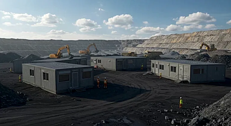 coal mining camp accommodation units