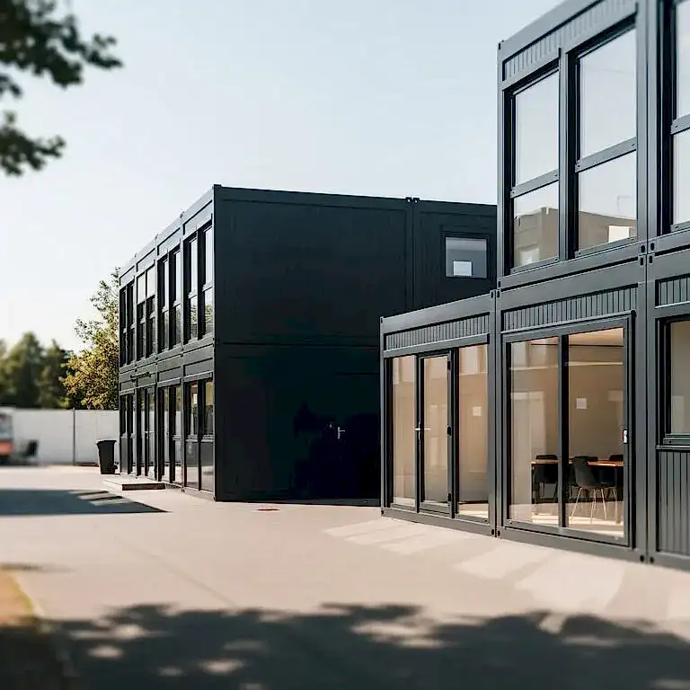 temporary buildings container