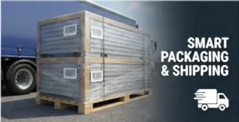 flat-pack Smart Packaging & Shipping
