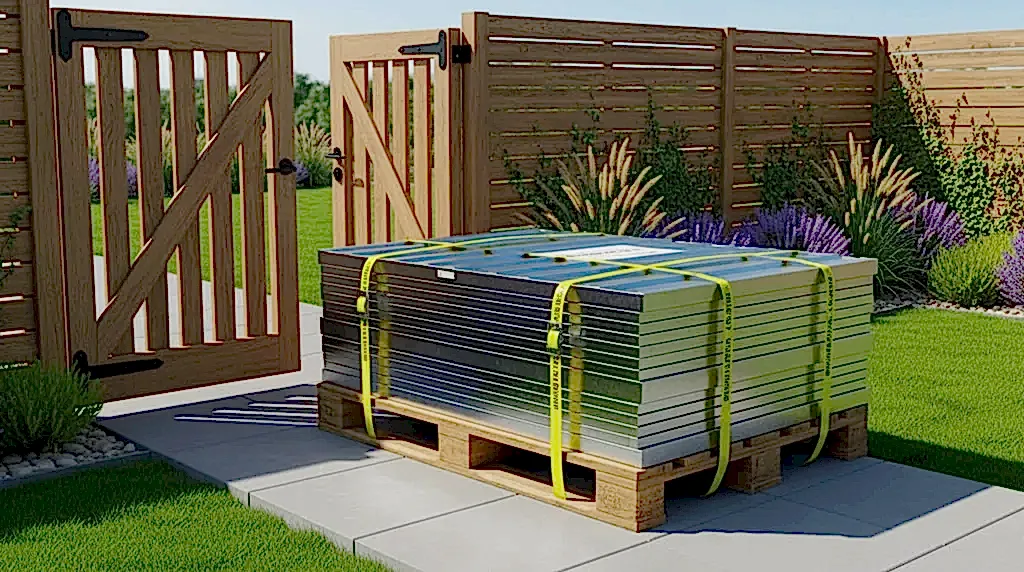 garden storage sheds transportation