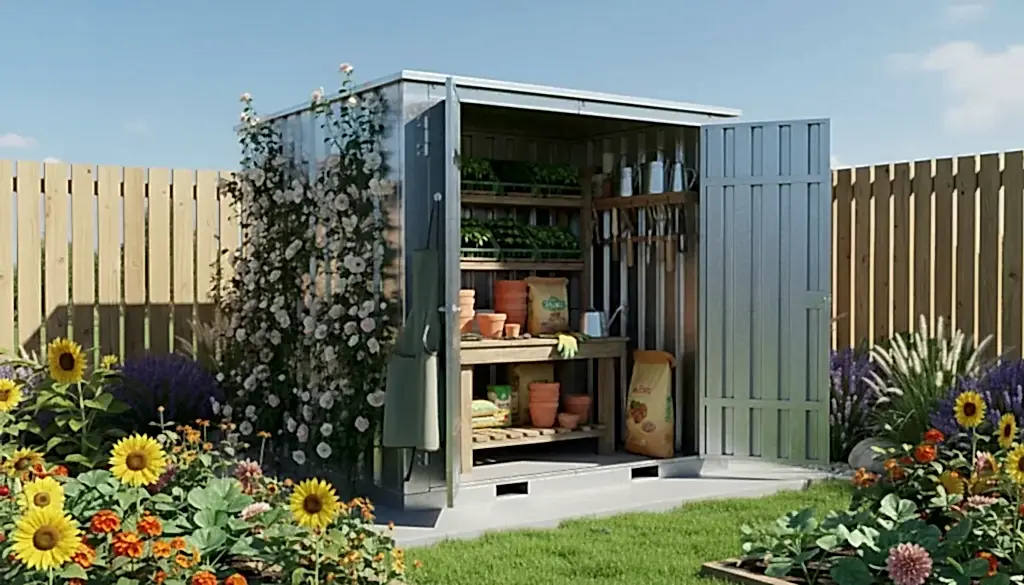 the gardeners potting shed