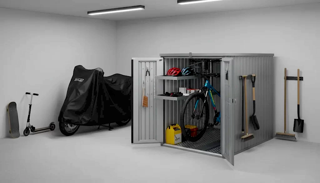 modular bike shed