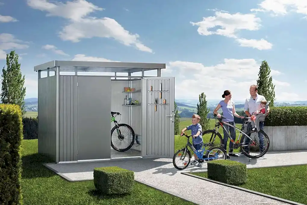 modular motorcycle garage